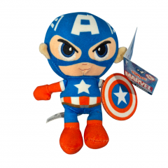 Capitão América Figura Herói Squsihy Marvel - Toyng 051193