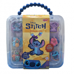 Stitch Kit Maleta Monte O Seu Colar Disney - Toyng 059443co