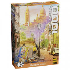 Quebra Cabeça 1000 Pcs Charme Parisiense - Grow 04923