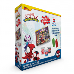 Massinha E Livro Spidey Os Soluços - Estrela 3005101300044