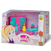 Coleção Judy Quarto Com Boneca - Samba Toys 0404