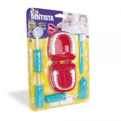 Kit Dr Dentista Cartela - Samba Toys 0525