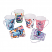 Caneca Dec Stitch 360 Ml Disney Sortido - Plasútil 015830
