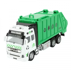Miniatura Caminhão De Reciclagem Lixo 1:20 - BBR Toys R3451