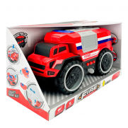 Caminhão De Bombeiro Resgate Luz E Som - BBR Toys R3668