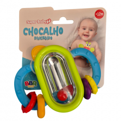 Argolas Sensorial Chocalho Divertido - BBR Toys R3648