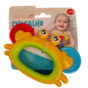 Carangueijo Sensorial Chocalho Divertido - BBR Toys R3648