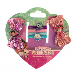 Kit Lacinho Com Xuxinha Gabbys Dollhouse - BBR Toys UN0002con