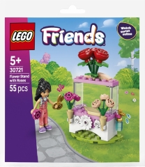 Barraca De Flores Com Rosas Friends - Lego 30721