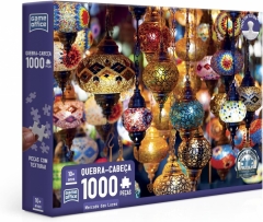 Quebra Cabeça Mercado Das Luzes 1000 Peças - Toyster 003320