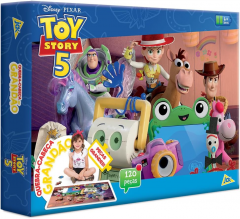 Toy Story 5 Quebra-Cabeça 120 Peças - Toyster 003428