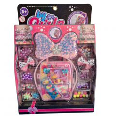 Kit Beleza Unhas Postiças E Tiara - BBR Toys R3516