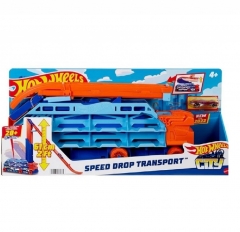 Caminhão Hot Wheels Cegonha Speed Drop - Mattel HDY92