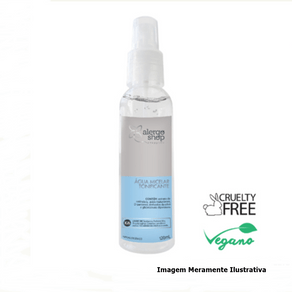 Água Micelar Tonificante Hipoalergênica Alergoshop - 120ml
