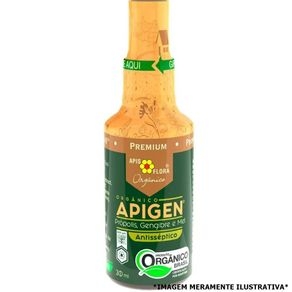 Apigen Orgânico - Própolis, Gengibre e Mel Spray - (30mL) Apis Flora