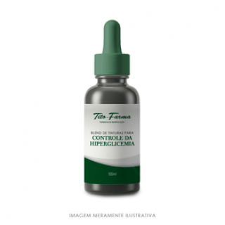 Blend de tinturas para controle da hiperglicemia - 100mL