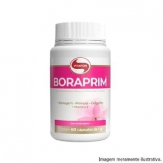 Boraprim - Melhora dos Sintomas da Menopausa e TPM (60 Cápsulas) - Vitafor