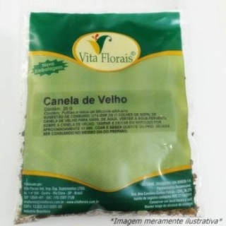Chá de Canela de Velho - Auxiliar no Tratamento de Inflamações e Dores (20g) Vita Florais