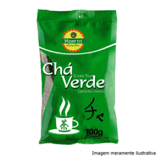 Chá Verde - Ação na Eliminação de Gorduras e Como Antioxidante (100g) Hiper Tri