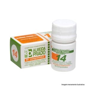 Complexo Homeopático Nº 14 (Dispepsia) 60 Comprimidos - Almeida Prado