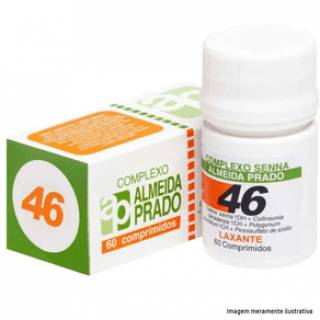 Complexo Homeopático Nº 46 (Laxante) 60 Comprimidos - Almeida Prado