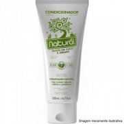 Condicionador Vegano (Com Óleo de Coco e Argan) - Hidratação Natural (200ml) Suavetex