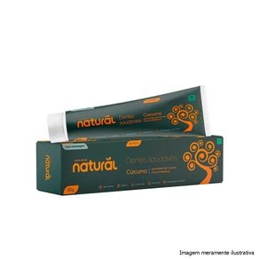 Creme Dental Sem Flúor com Extratos de Cúrcuma, Cravo e Melaleuca (80g) Suavetex
