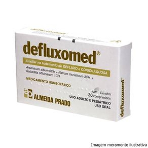 Defluxomed - Auxiliar no Tratamento do Defluxo e Coriza (30 Comprimidos) - Almeida Prado