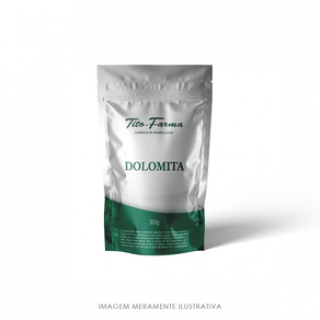 Dolomita - Composto de Cálcio e Magnésio Para Cãibras (300g)