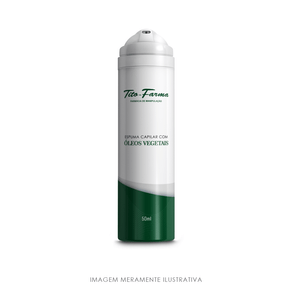 Espuma Capilar com Óleos Vegetais (50mL)
