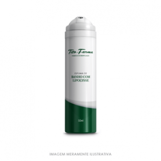 Espuma de Banho com Lipolysse - Pele limpa tratada contra celulite (50mL)