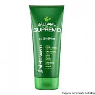 Gel de Massagem Bálsamo Supremo - Reduz os Sintomas do Cansaço (200g) Herbamed