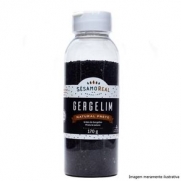 Gergelim Natural Preto (170g) - Sésamo Real