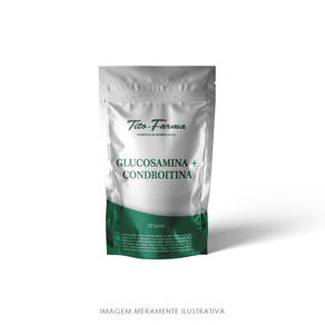 Glucosamina + Condroitina - Auxilia na Saúde das Articulações (30 Sachês)