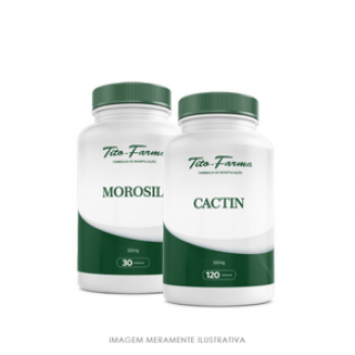 Kit Cactin 500mg - 120 Cps + Morosil 500mg - 30 Cps