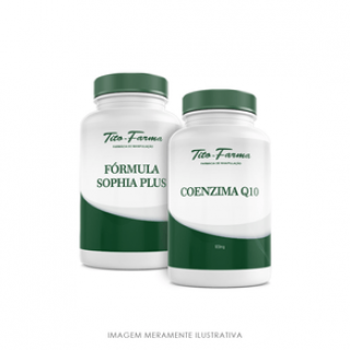 Kit Pré - gestacional: 1 Sophia Plus + 1 Coenzima Q10