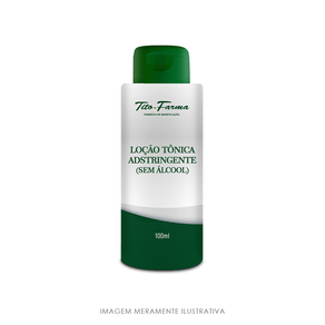 Loção Tônica Adstringente - Sem Álcool (120mL)