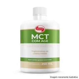 MCT com AGE (Óleo de Coco Refinado) - Fonte de TCM (250ml) Vitafor