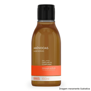 Óleo Corporal Amêndoas - 100ml Farmax