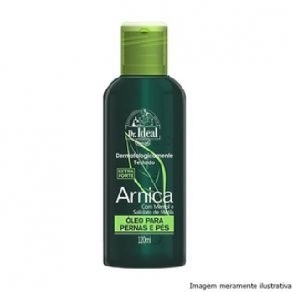 Óleo de Arnica para Pernas e Pés - Frescor e Alívio para as Pernas (120ml) Dr Ideal