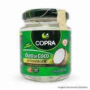 Óleo de Coco Extra Virgem - Promove Menor Acúmulo de Gorduras no Corpo (200mL) Copra