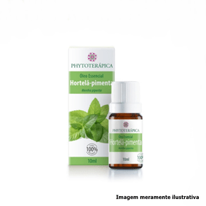 Óleo Essencial de Hortelã-Pimenta (10mL) Phytoterápica