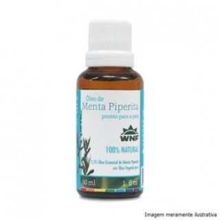 Óleo Essencial de Menta Piperita pronto para pele - (30ml) WNF