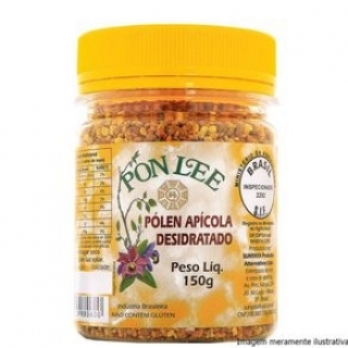 Pólen Apícola Desidratado - Auxilia no Combate a Fadiga Física e Mental (150g) Pon Lee