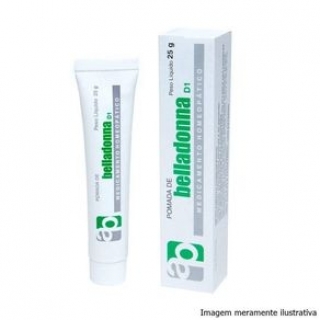 Pomada de Belladonna - Auxiliar no Tratamento do Furúnculos, Acnes e Hematomas (25g) - Almeida Prado
