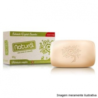 Sabonete Vegetal (Com Extrato Orgânico de Camomila) 80g - Suavetex