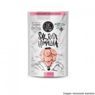 Sal Rosa do Himalaia Grosso - (500g) Br Spices