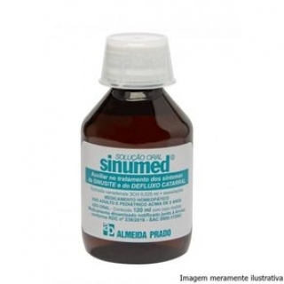 Sinumed Solução Oral - Auxiliar no Tratamento de Sinusites e Defluxo Catarral - 120ml - Almeida Prado
