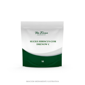 Suchá Hibiscus com Drenow C (Drenagem Diária) - (5g - 10 sachês)