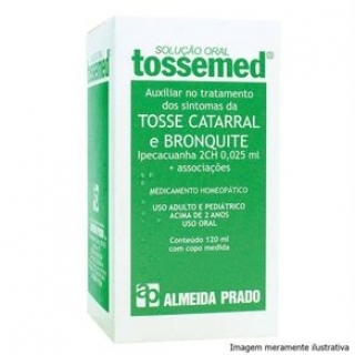 Tossemed Solução Oral - Auxiliar no Tratamento de Tosse Catarral e Bronquite - 120mL - Almeida Prado